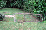 Old chain link fence